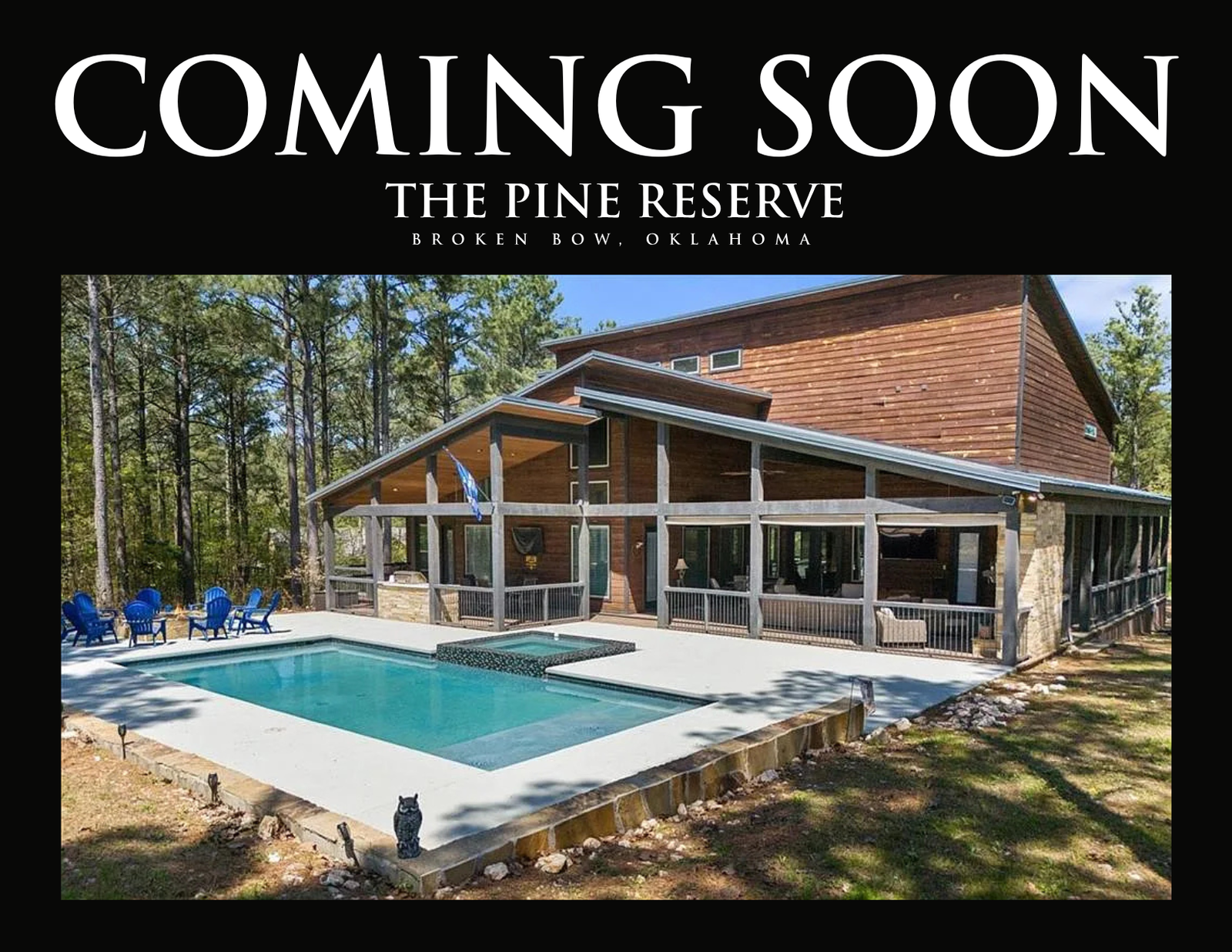 new luxury cabins in Broken Bow – The Pine Reserve design preview