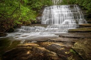 Pisgah National Forest in Madison County North Carolina