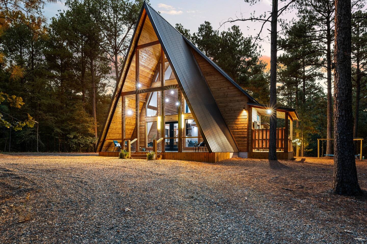 Architectural Masterpiece A Frame in Broken Bow, Oklahoma. Great vacation Home to visit.