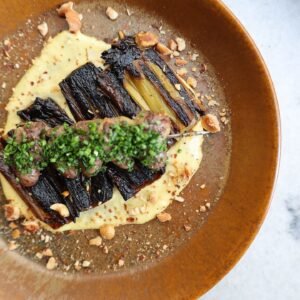 Rhubarb restaurant in Asheville NC serving farm to table Appalachian cuisine